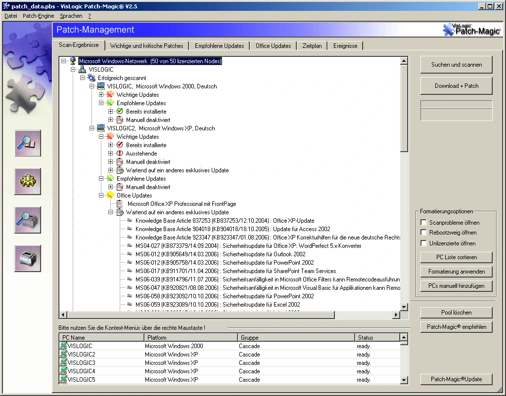 PatchMagic V2.5 Screenshot